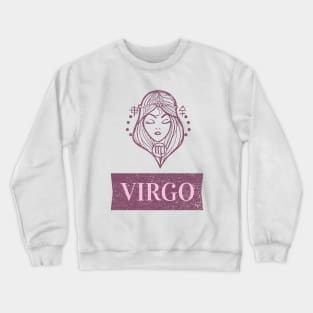 virgo zodiac sign test Crewneck Sweatshirt